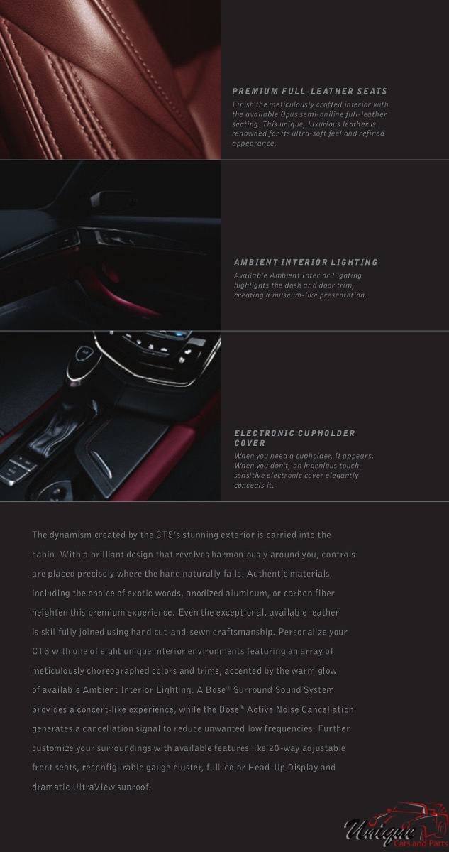 2014 Cadillac CTS Sedan Page 33